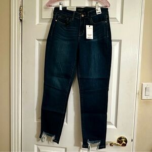 Judy Blue Dark Blue Relaxed Fit Mid-Rise Jeans